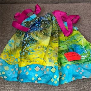 New with tags baby girl pillow case dress